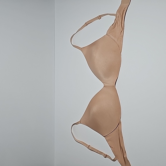 NWOT Skims Wireless Form Push-Up Plunge Bra Lightly Lined Intimates Mica 34D - Picture 5 of 11